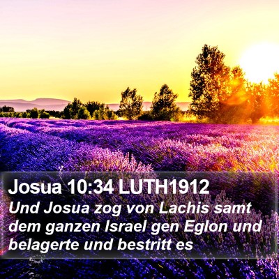 Josua 10:34 LUTH1912 Bible Verse Image