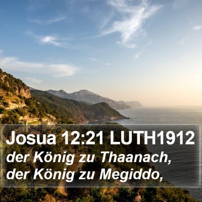 Josua 12:21 LUTH1912 Bible Verse Image
