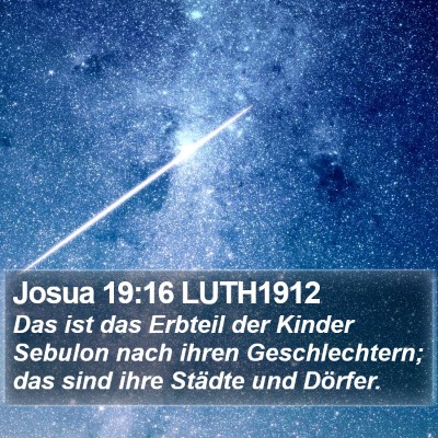 Josua 19:16 LUTH1912 Bible Verse Image