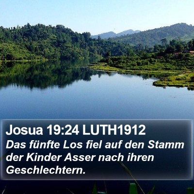 Josua 19:24 LUTH1912 Bible Verse Image