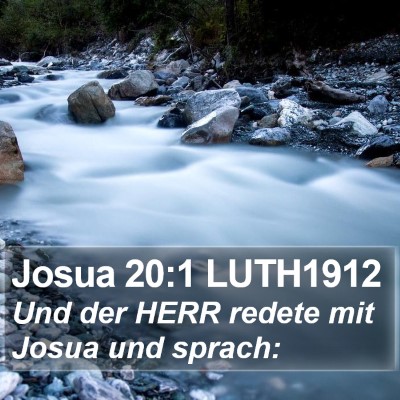 Josua 20:1 LUTH1912 Bible Verse Image