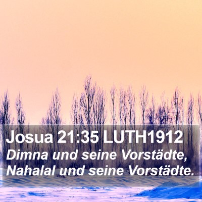 Josua 21:35 LUTH1912 Bible Verse Image