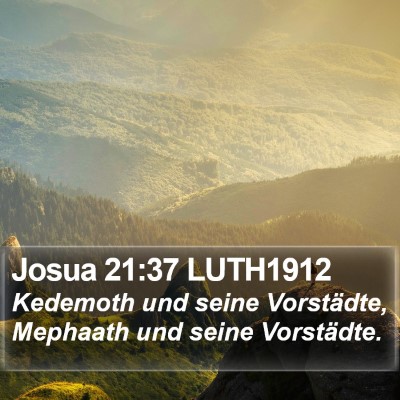 Josua 21:37 LUTH1912 Bible Verse Image