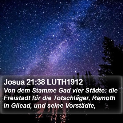 Josua 21:38 LUTH1912 Bible Verse Image