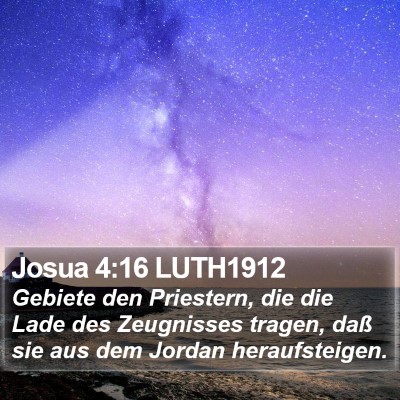 Josua 4:16 LUTH1912 Bible Verse Image