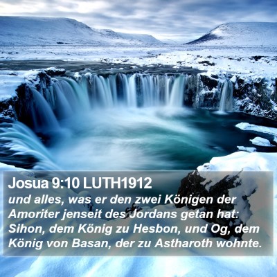 Josua 9:10 LUTH1912 Bible Verse Image