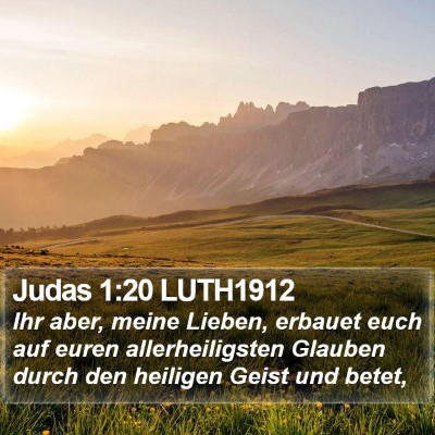 Judas 1:20 LUTH1912 Bible Verse Image