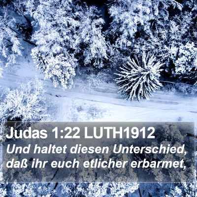 Judas 1:22 LUTH1912 Bible Verse Image