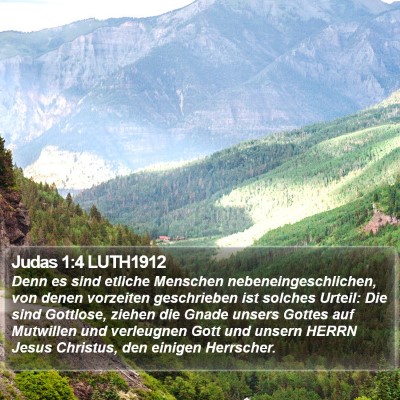 Judas 1:4 LUTH1912 Bible Verse Image