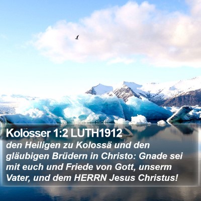Kolosser 1:2 LUTH1912 Bible Verse Image