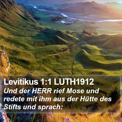 Levitikus 1:1 LUTH1912 Bible Verse Image