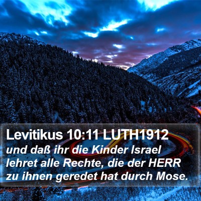 Levitikus 10:11 LUTH1912 Bible Verse Image