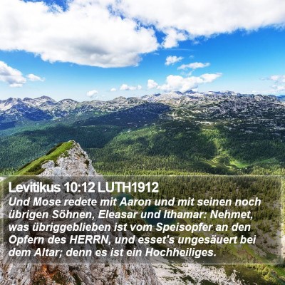 Levitikus 10:12 LUTH1912 Bible Verse Image