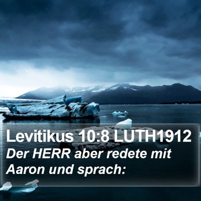 Levitikus 10:8 LUTH1912 Bible Verse Image