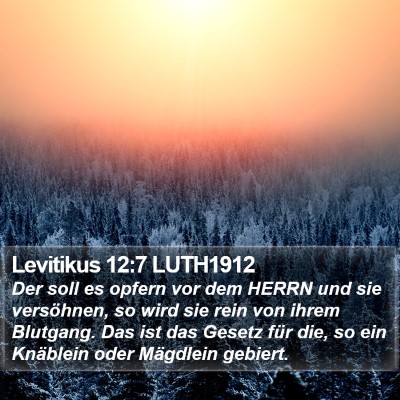 Levitikus 12:7 LUTH1912 Bible Verse Image