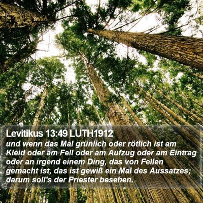 Levitikus 13:49 LUTH1912 Bible Verse Image