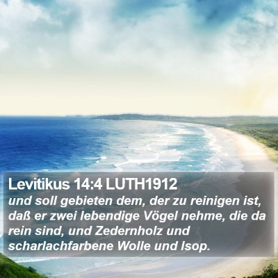 Levitikus 14:4 LUTH1912 Bible Verse Image