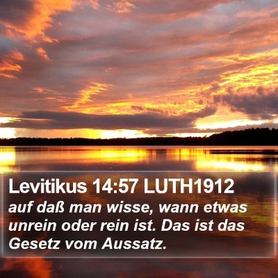 Levitikus 14:57 LUTH1912 Bible Verse Image