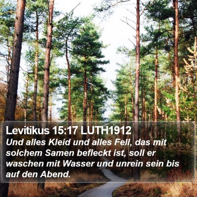 Levitikus 15:17 LUTH1912 Bible Verse Image