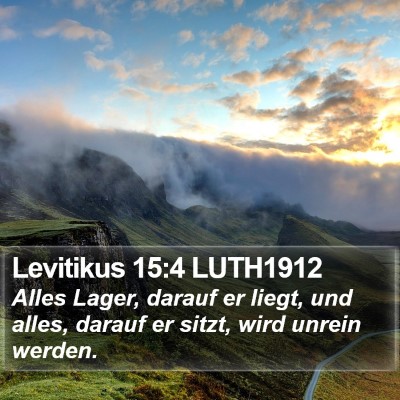 Levitikus 15:4 LUTH1912 Bible Verse Image
