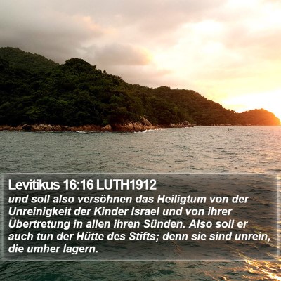 Levitikus 16:16 LUTH1912 Bible Verse Image