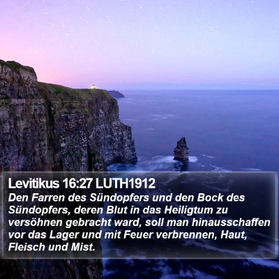 Levitikus 16:27 LUTH1912 Bible Verse Image