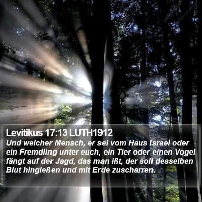 Levitikus 17:13 LUTH1912 Bible Verse Image