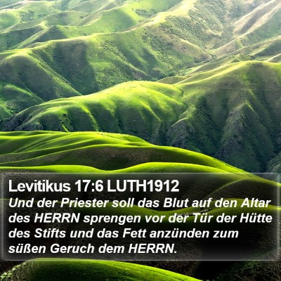 Levitikus 17:6 LUTH1912 Bible Verse Image