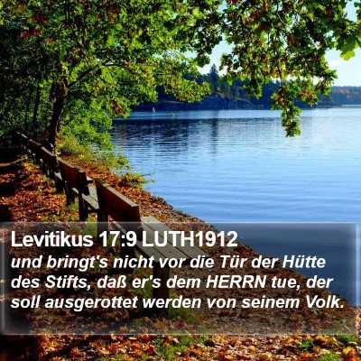 Levitikus 17:9 LUTH1912 Bible Verse Image