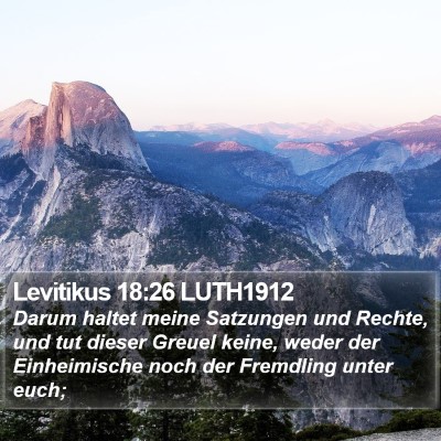 Levitikus 18:26 LUTH1912 Bible Verse Image