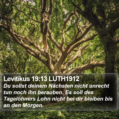 Levitikus 19:13 LUTH1912 Bible Verse Image
