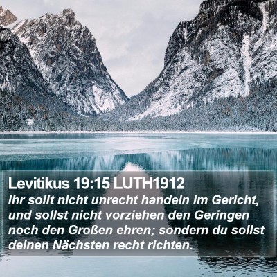Levitikus 19:15 LUTH1912 Bible Verse Image