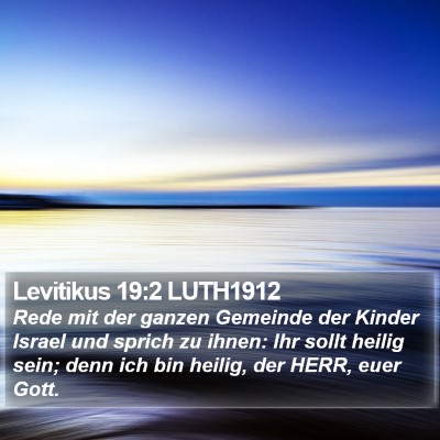 Levitikus 19:2 LUTH1912 Bible Verse Image