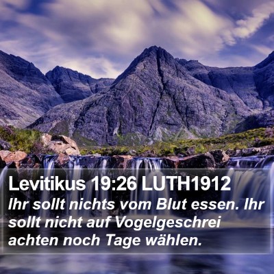 Levitikus 19:26 LUTH1912 Bible Verse Image
