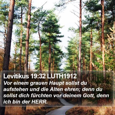 Levitikus 19:32 LUTH1912 Bible Verse Image
