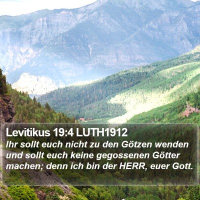 Levitikus 19:4 LUTH1912 Bible Verse Image