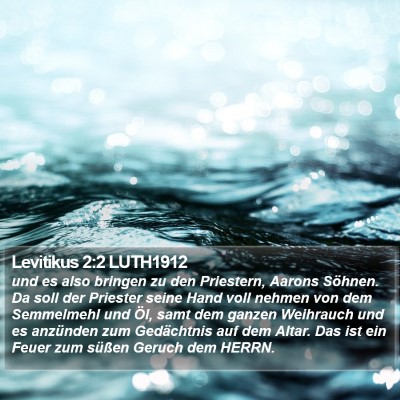 Levitikus 2:2 LUTH1912 Bible Verse Image