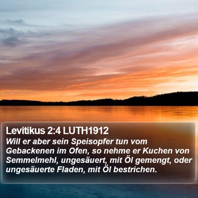 Levitikus 2:4 LUTH1912 Bible Verse Image