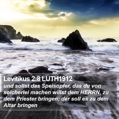 Levitikus 2:8 LUTH1912 Bible Verse Image