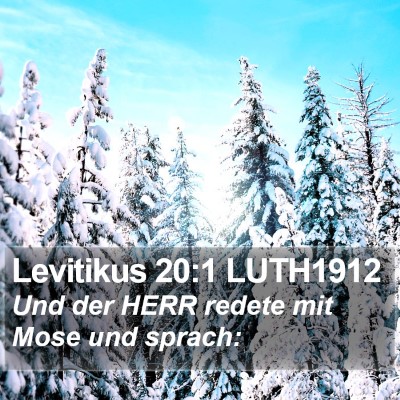 Levitikus 20:1 LUTH1912 Bible Verse Image