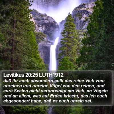 Levitikus 20:25 LUTH1912 Bible Verse Image