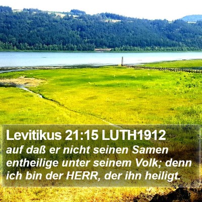 Levitikus 21:15 LUTH1912 Bible Verse Image