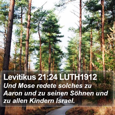 Levitikus 21:24 LUTH1912 Bible Verse Image