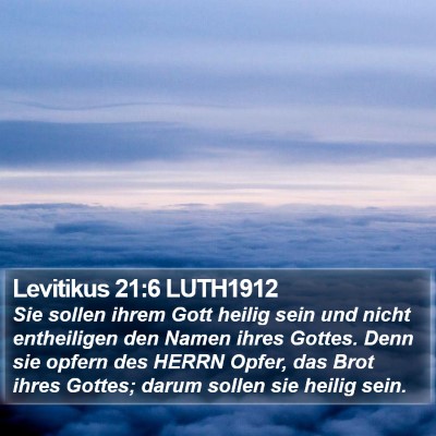 Levitikus 21:6 LUTH1912 Bible Verse Image