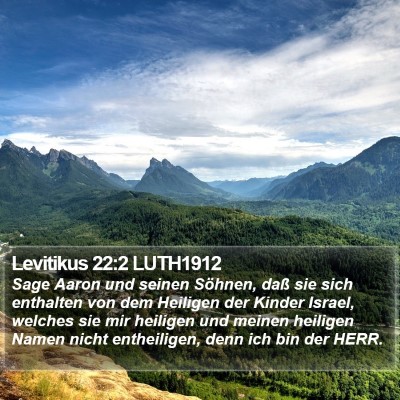 Levitikus 22:2 LUTH1912 Bible Verse Image