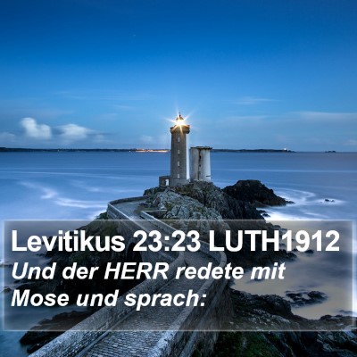 Levitikus 23:23 LUTH1912 Bible Verse Image