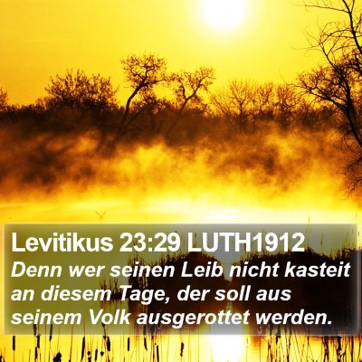 Levitikus 23:29 LUTH1912 Bible Verse Image
