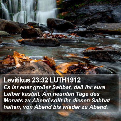 Levitikus 23:32 LUTH1912 Bible Verse Image