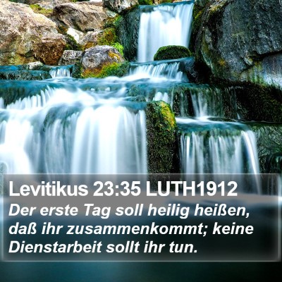 Levitikus 23:35 LUTH1912 Bible Verse Image