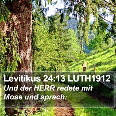 Levitikus 24:13 LUTH1912 Bible Verse Image
